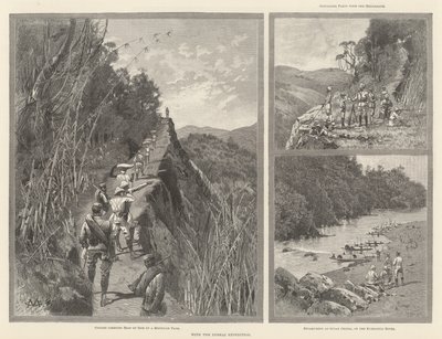 S expedicí Lushai od Charles Auguste Loye